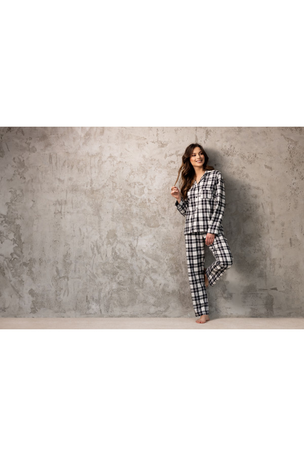 Pižama Stay Warm - juoda