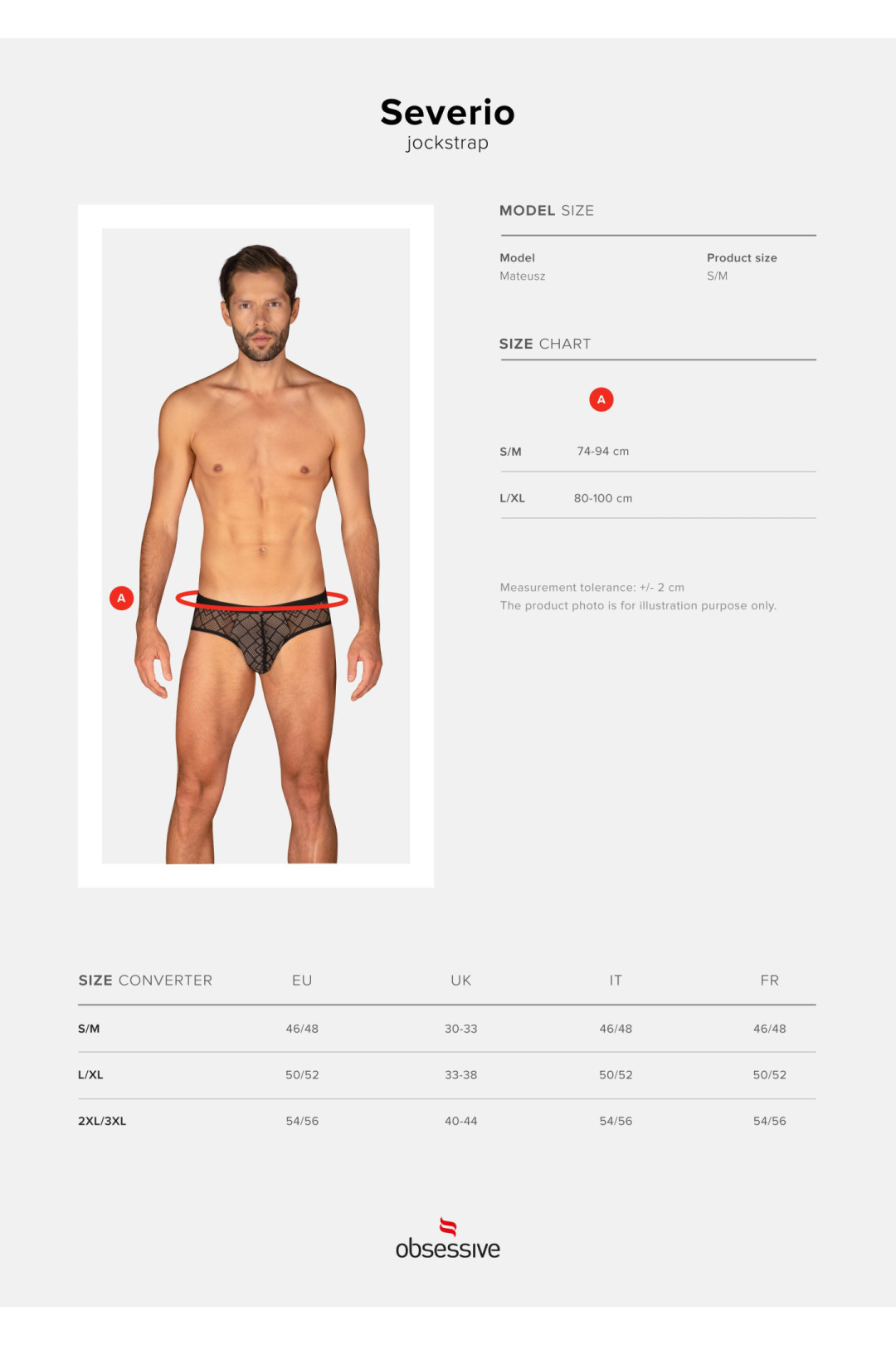 Apatinės kelnaitės Severio jockstrap