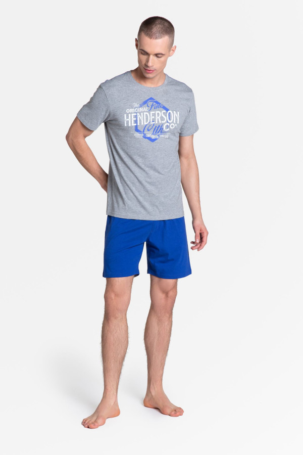 Pižama Lars 38869-90X Pilka-Dangiška - pilka/mėlyna