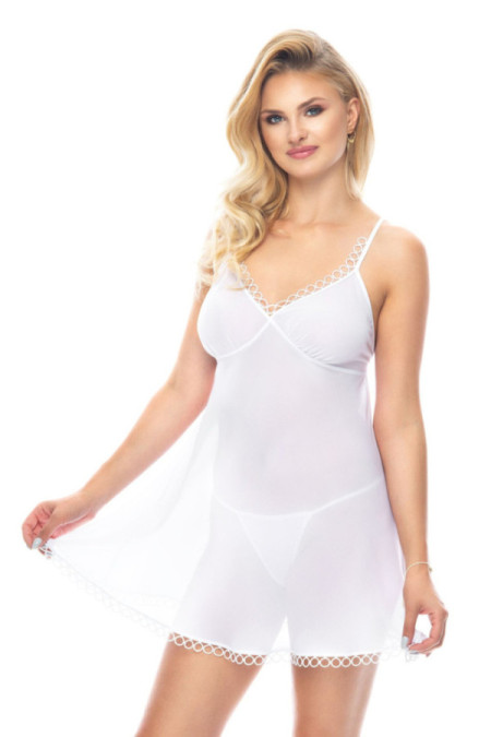 Naktinukai Sadia Babydoll Balta