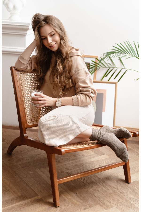 Kojinės 044-003 melandžas Smėlio - smėlio