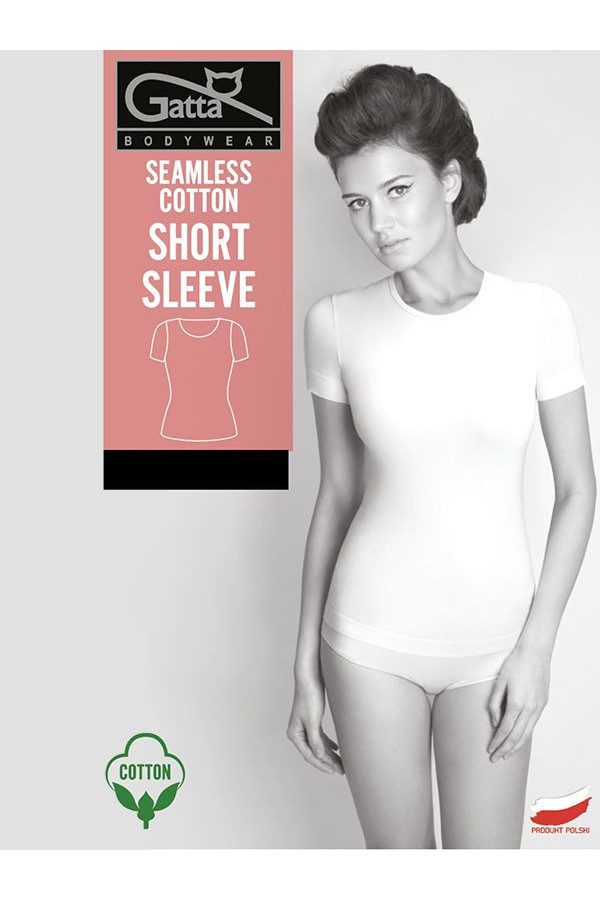 Marškinėliai Short Slevee Cotton - balta