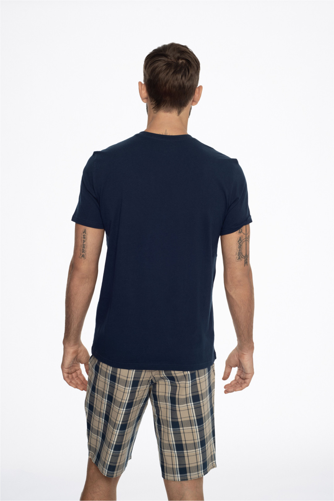 Pižama Ethos 41294-59X Mėlynai-Smėlio