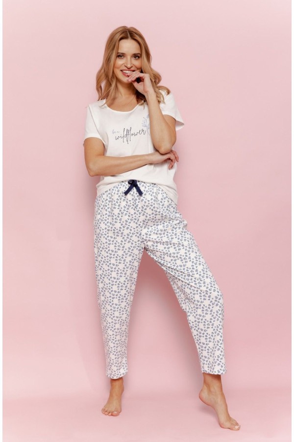 Pižama Valerie 3417 - ecru