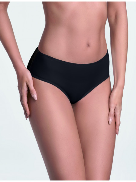 Kelnaitės Elleni 030 black Juoda–LiviaCorsetti LT–Moteriškos Kelnaitės