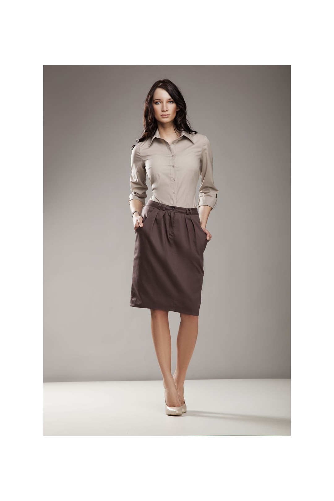 Sijonas Anette sp11 Mocca