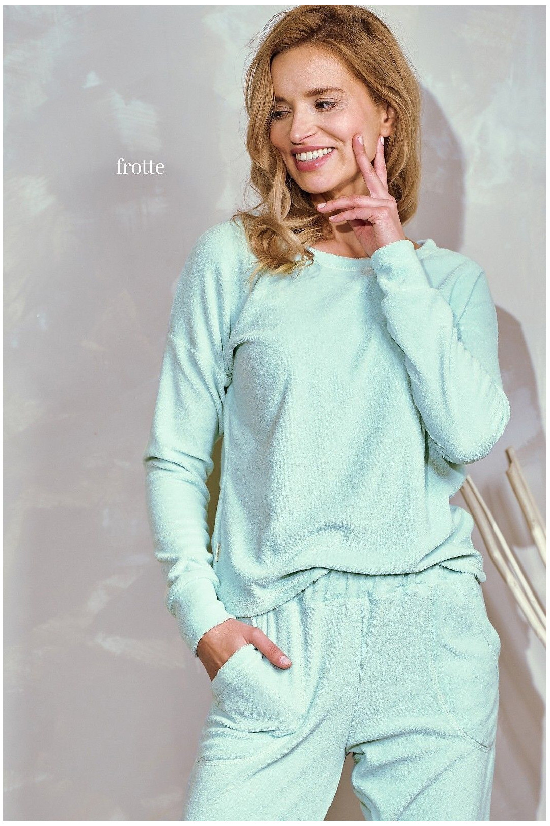 Pižama Jessie 3243 Mėtų
