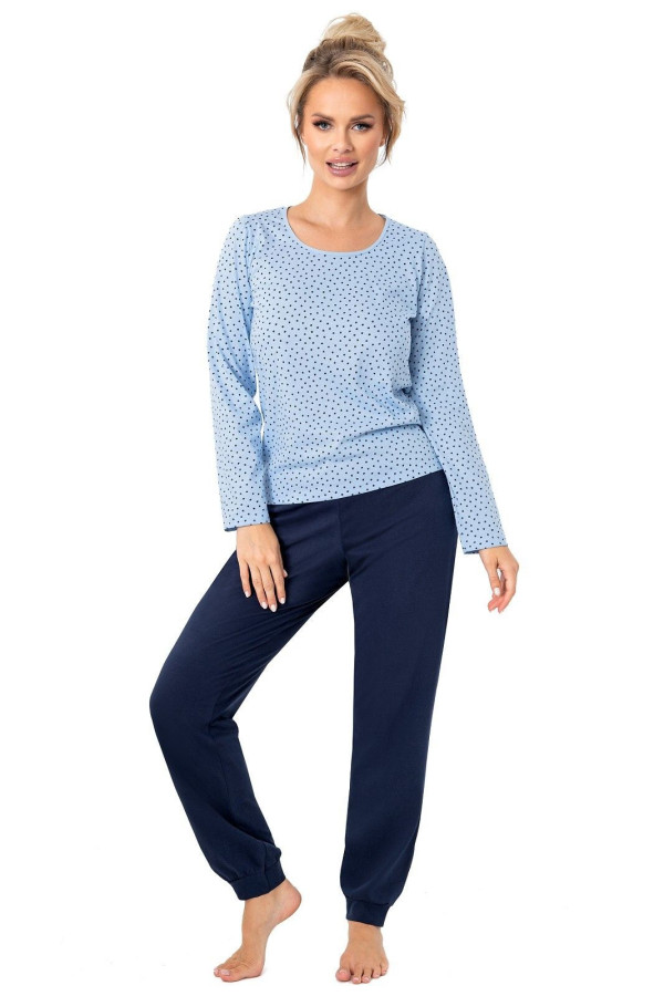 Pižama Star Long Mėlyna - mėlyna