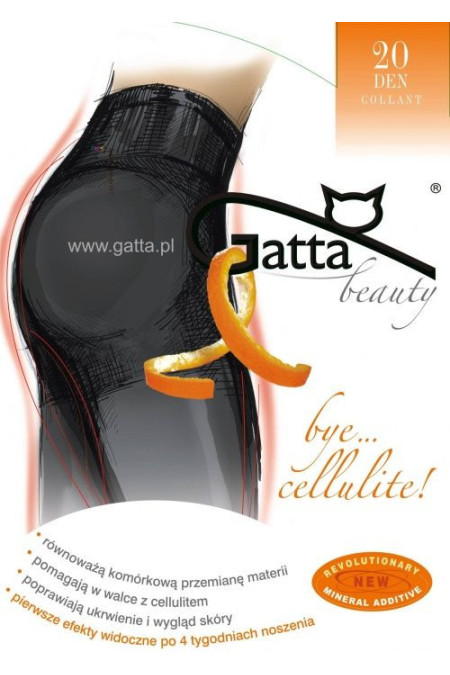 Pėdkelnės   koreguojančios Bye Cellulite 20 DEN - juoda