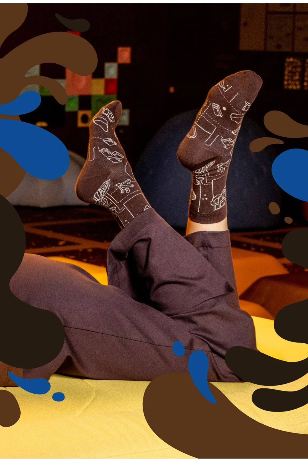 Kojinės Wedel socks 04