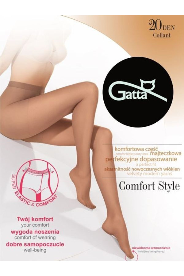 Pėdkelnės Comfort Style 20 Den - visone