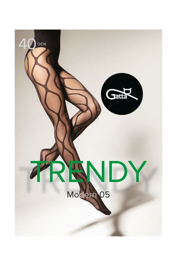 Pėdkelnės Modern 05 40 Den - juoda