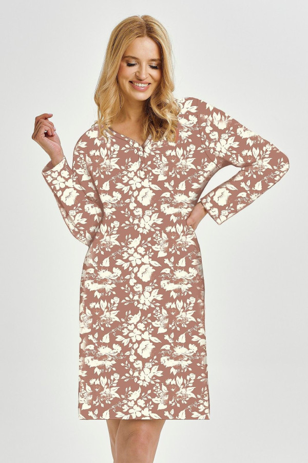 Naktiniai marškiniai Grace 3480 - smėlio