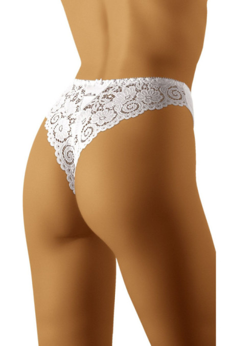 Siaurikės (stringai) Bolero Balta