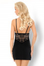 Naktinukai Dolorsan Black (Push Up kaušeliai) + kelnaitės! Juoda–LiviaCorsetti LT–Naktinukai