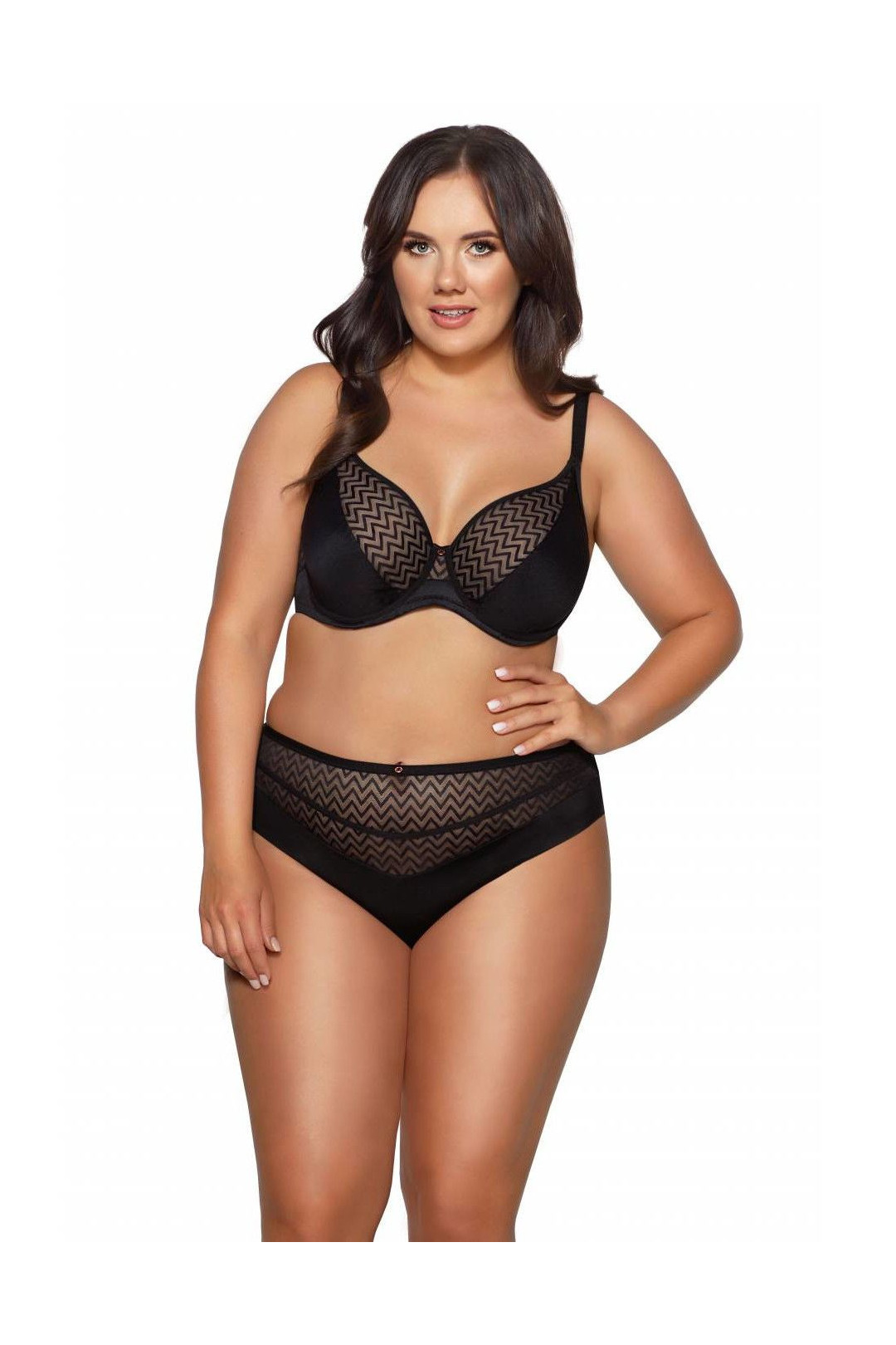 Liemenėlė Bralette 2103 Juoda