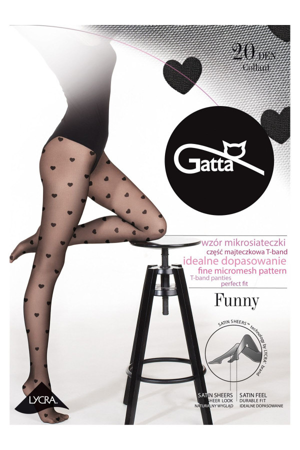 Pėdkelnės Funny 08 - juoda