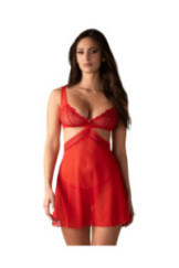Naktiniai marškiniai Cupide Desir Babydoll + Siaurikės (stringai)