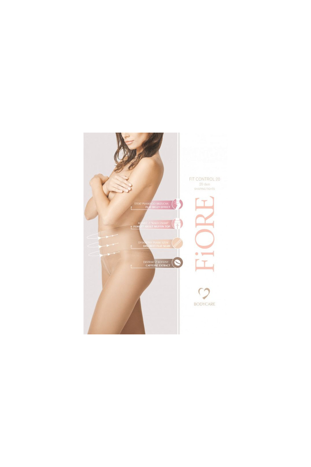Pėdkelnės   Fit Control 20 M5204 - tan