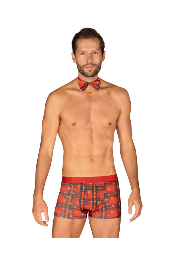 Bokseriai Mr Merrilo short - raudona