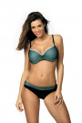 Maudymosi kostiumėlis Nadia M-374-2 Nero-Turchesse–LiviaCorsetti LT–Dviejų dalių maudymukai