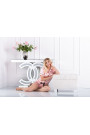 Pižama Vintage Style Pink–LiviaCorsetti LT–Pižamos moterims