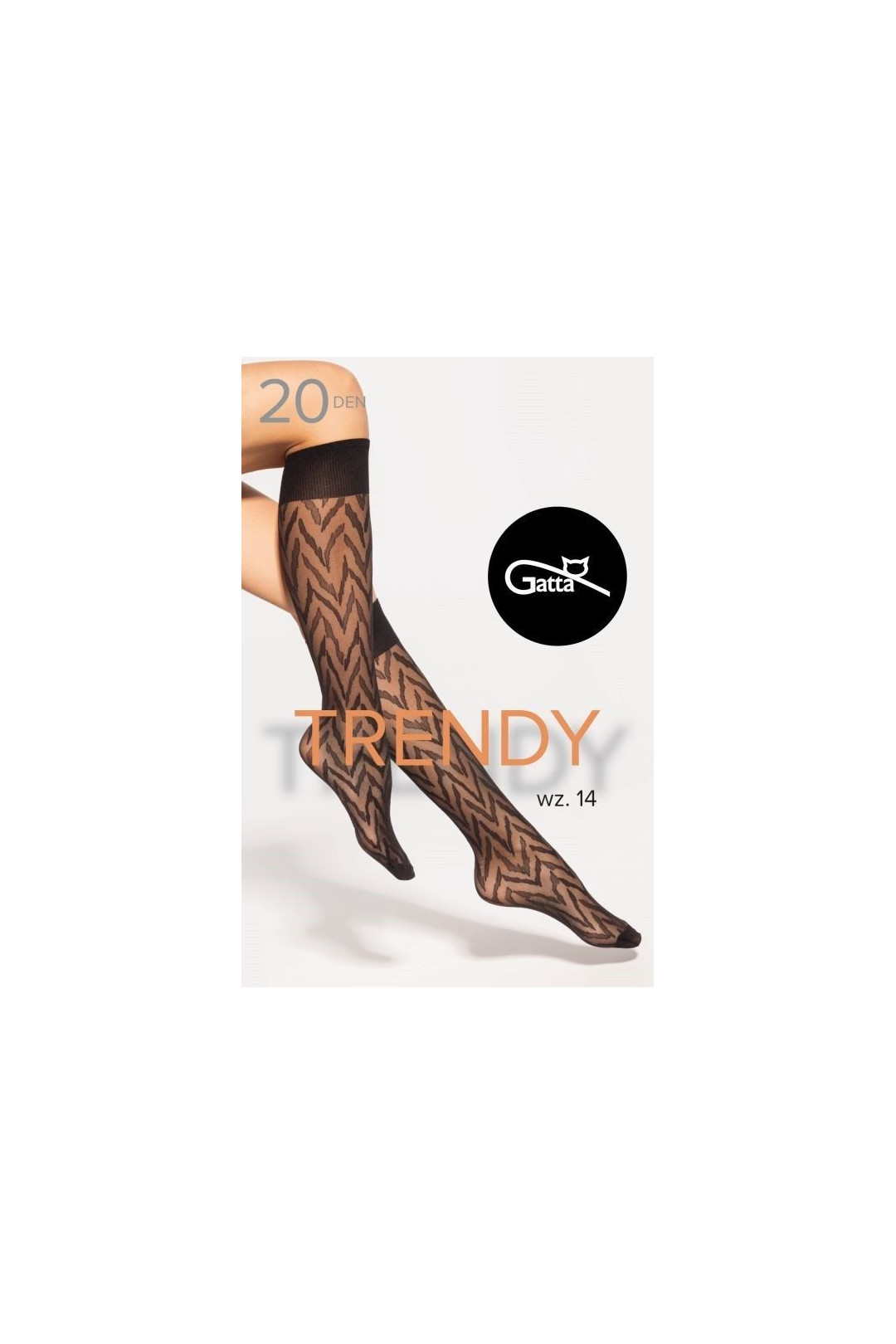 Kojinės iki kelių Trendy Line 14 20 Den