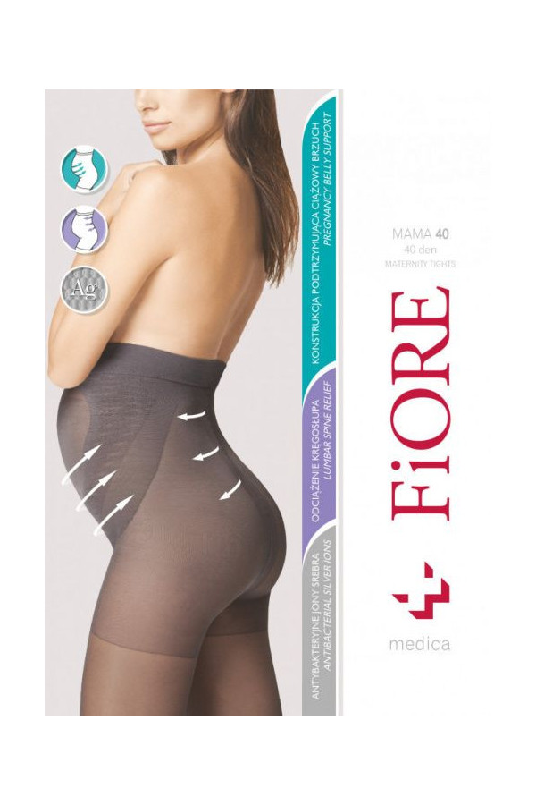 Pėdkelnės Mama 40 M5209 - juoda