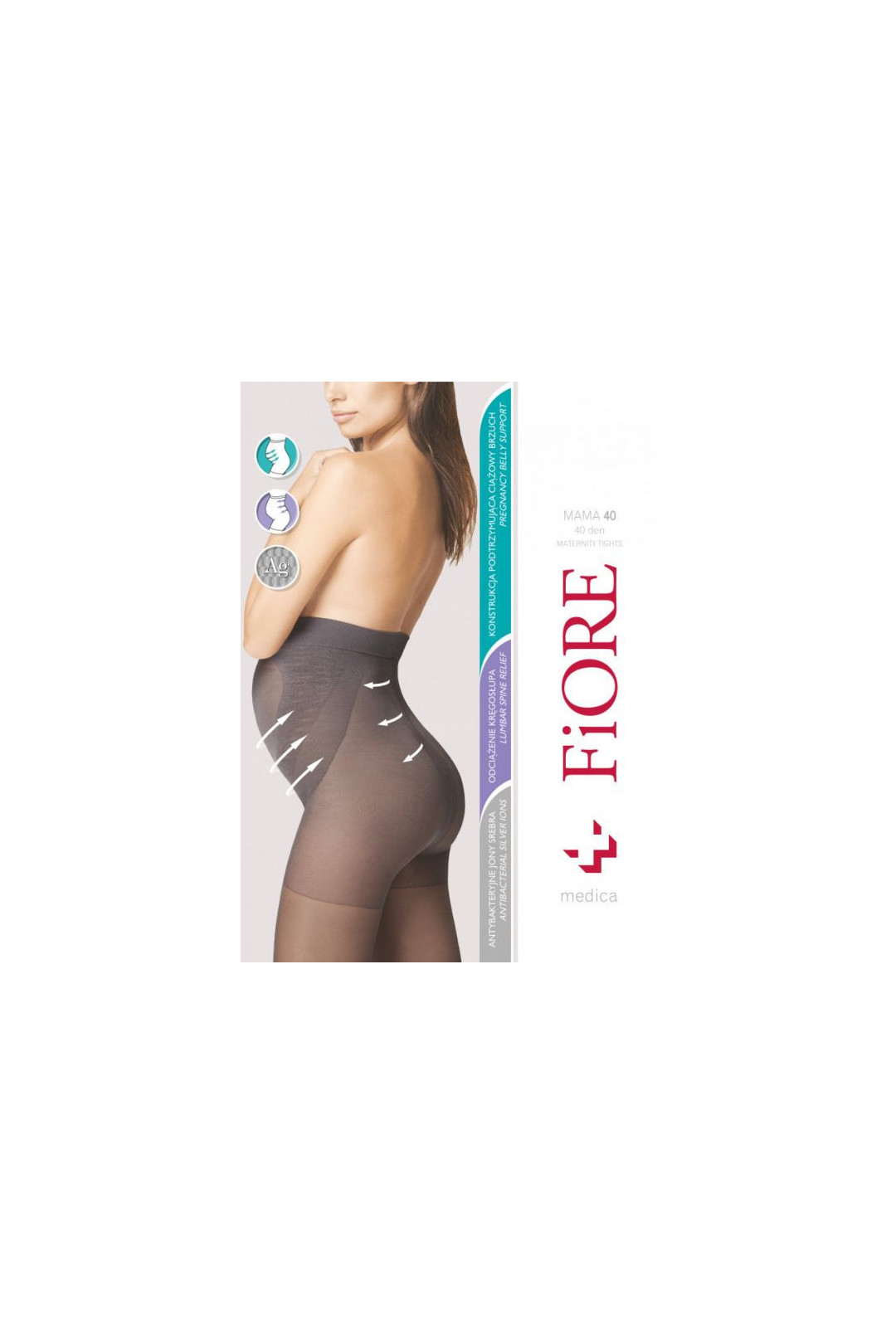 Pėdkelnės   Mama 40 M5209 - juoda