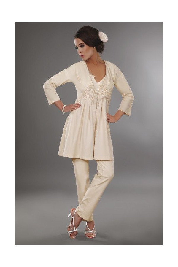 Chalatas Suri - smėlio