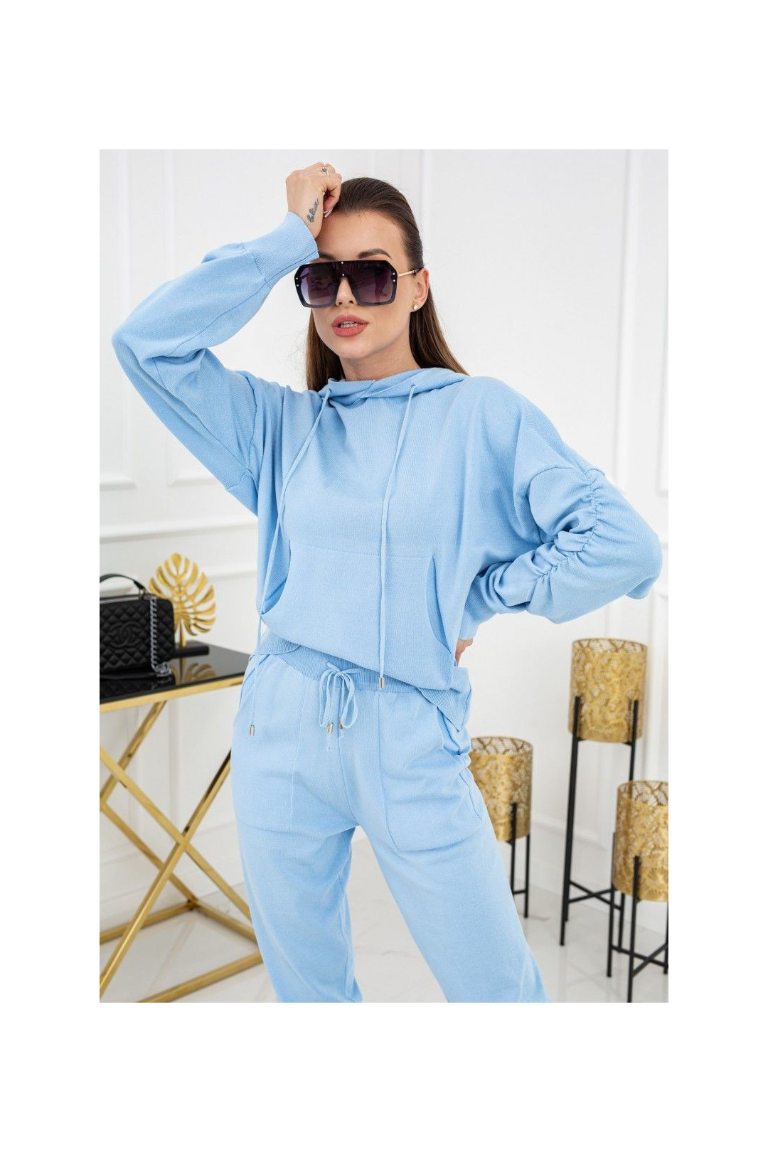 Komplektas megztas Roxy PU1122 Baby Mėlyna