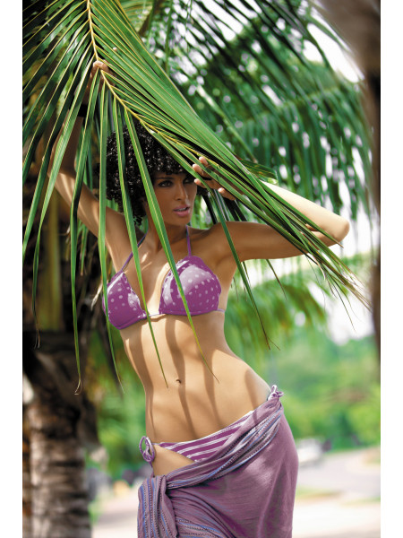 Maudymosi kostiumėlis Erika M-065   Violetinė–LiviaCorsetti LT–Atskiri maudymosi kostiumėliai