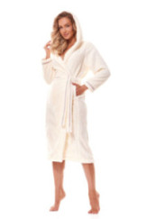 Chalatas Soft Long 2322 Ecru