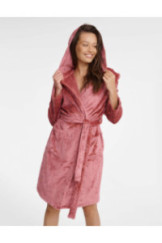 Chalatas Glossy 41066-39X Rožinė