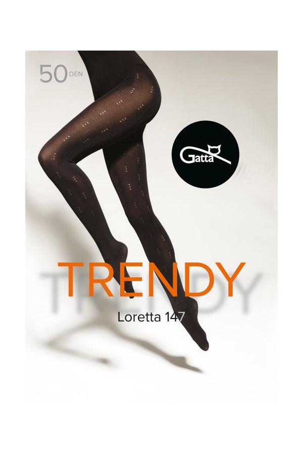 Pėdkelnės Loretta 147 50 Den - juoda