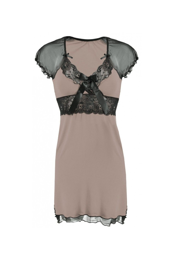 Naktinukai Paulina Cappucino-Juoda - ruda