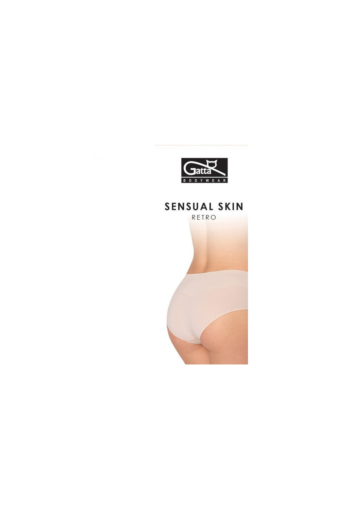 Kelnaitės Retro Sensual Skin - juoda