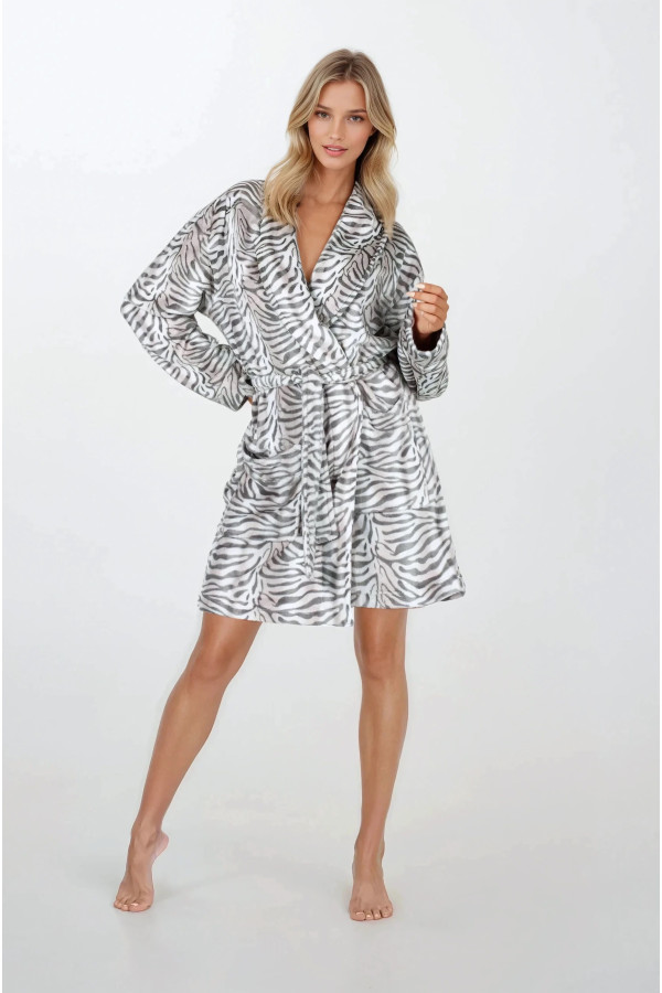 Chalatas Diana - pilka