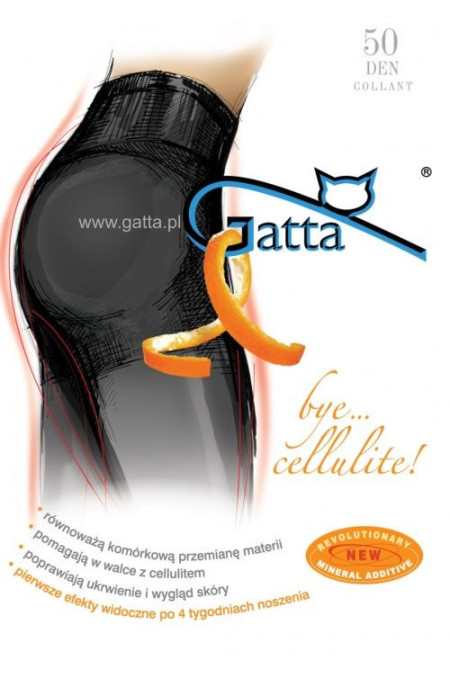 Pėdkelnės   koreguojančios Bye Cellulite 50 DEN - pilka