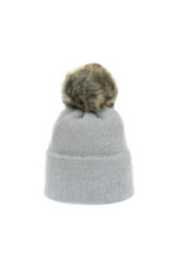 Kepurė Soft Fluff Šviesi Pilka Kepurė Soft Fluff Šviesi Pilka