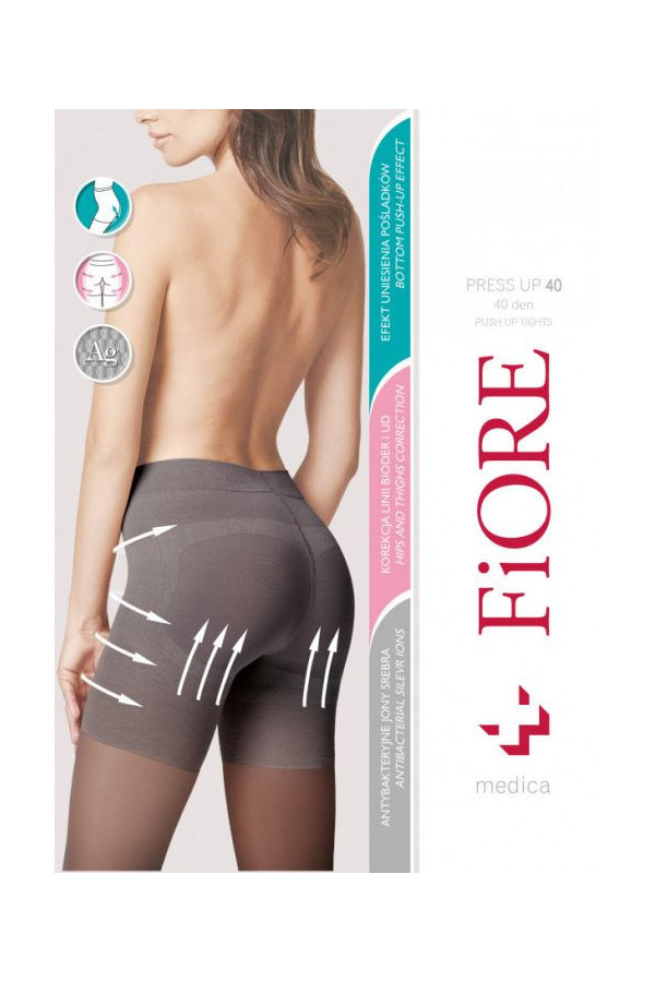 Pėdkelnės Press Up 40 M5202 - juoda