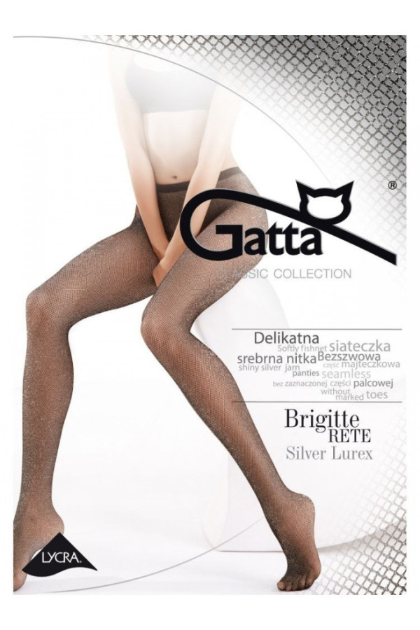 Pėdkelnės Brigitte 02 Rete (Sidabrinė nić)