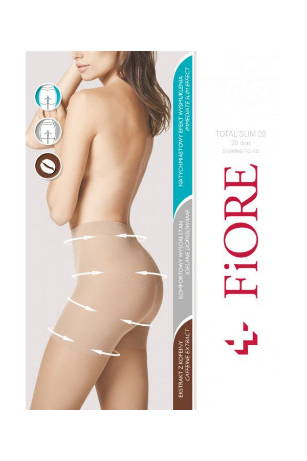 Pėdkelnės Total Slim 20 M5206 - smėlio