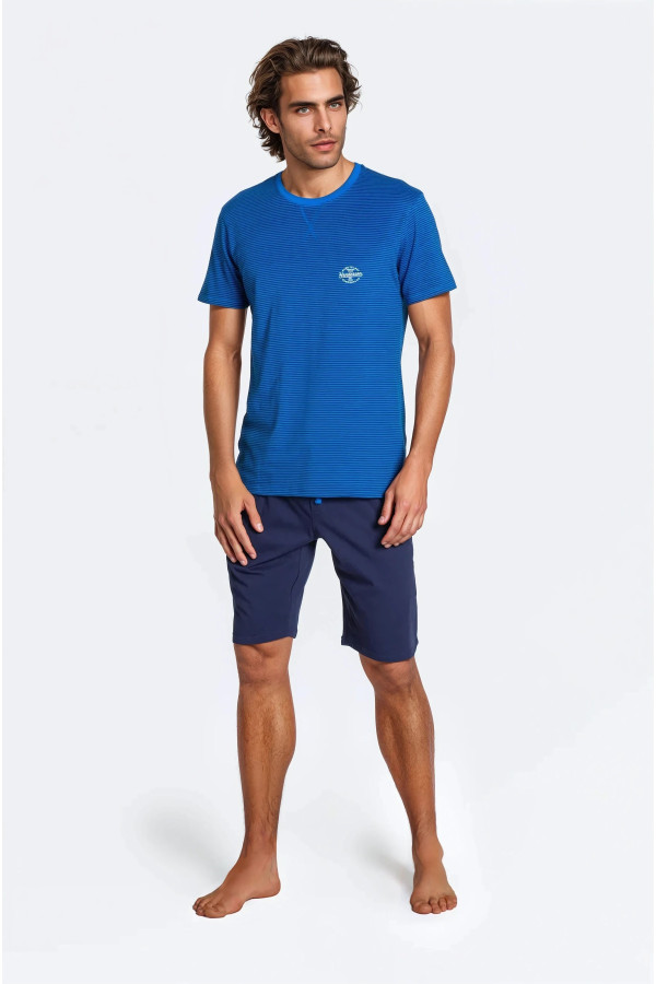 Pižama Drake 38878-59X Mėlyna - mėlyna