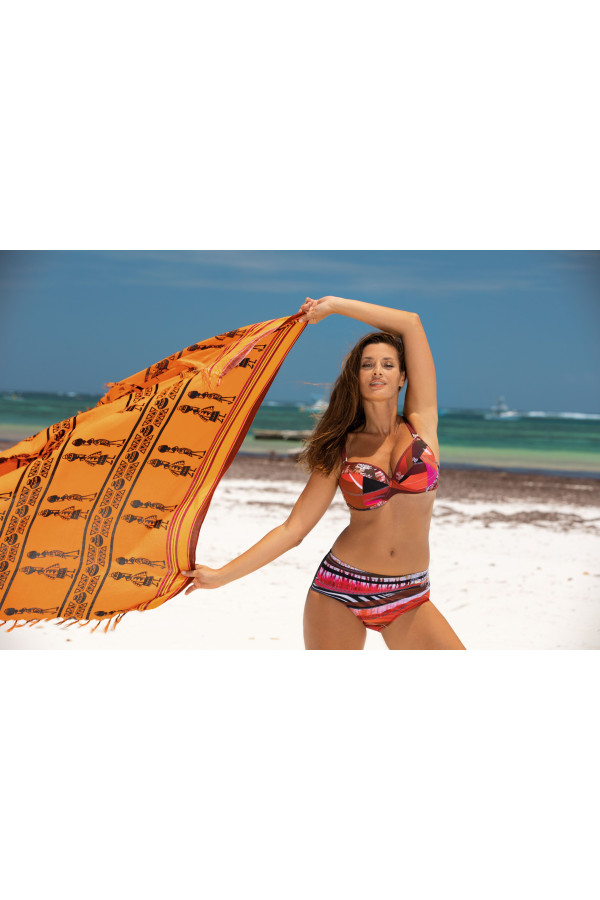 Maudymosi kostiumėlis Sakura M-699 (3) - oranžinė