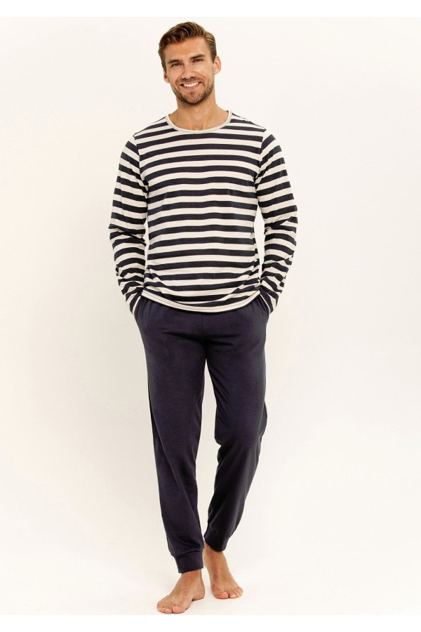 Pižama Brace 3311 Mėlyna - mėlyna