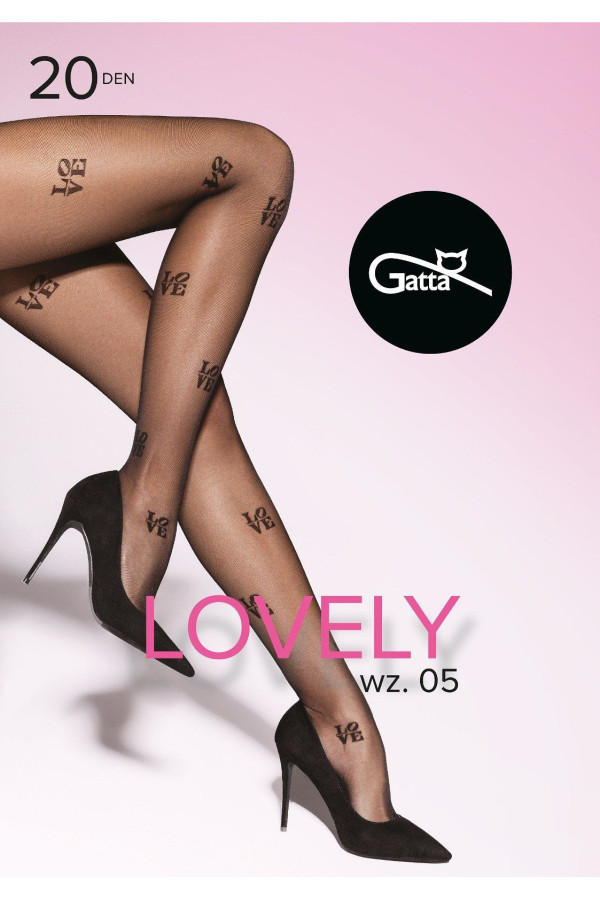 Pėdkelnės Lovely wz.05 20/05 - juoda