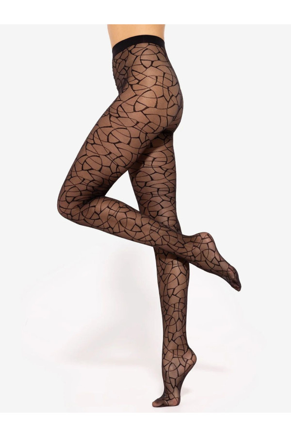 Pėdkelnės Mosaica 01 20 DEN - juoda