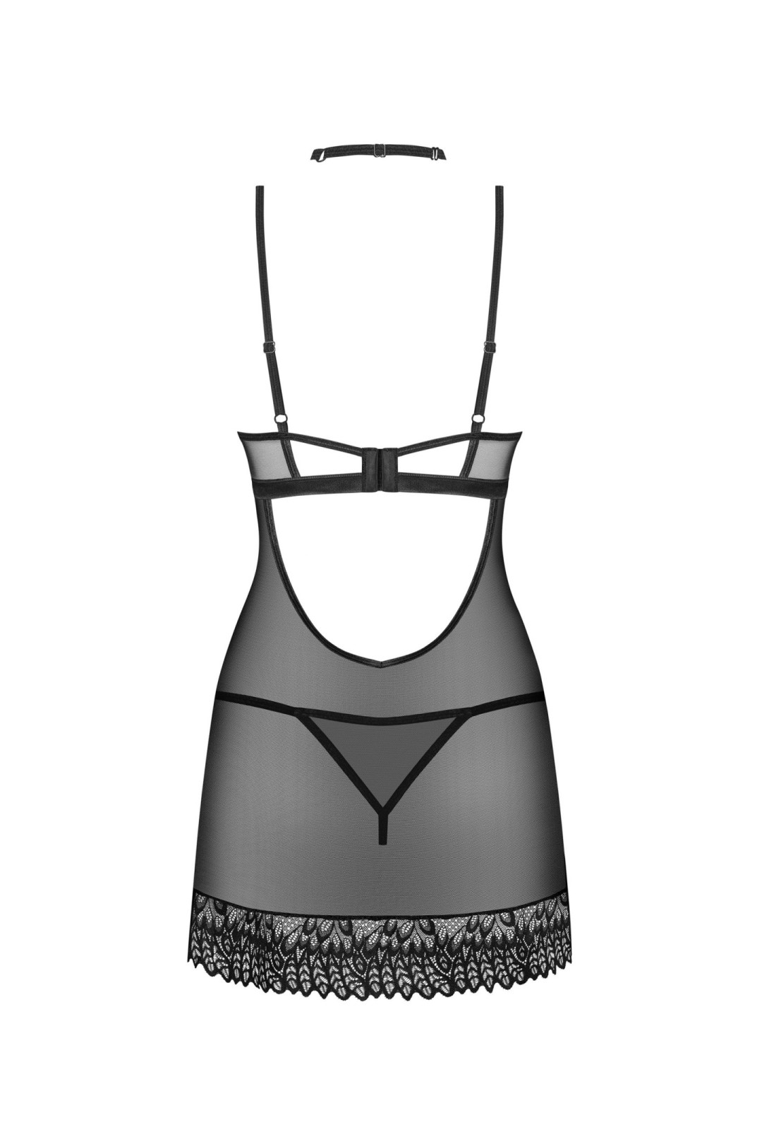 Naktinukai Donarella Chemise + Siaurikės (stringai)