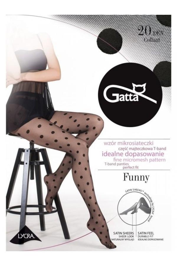 Pėdkelnės Funny 07 - juoda